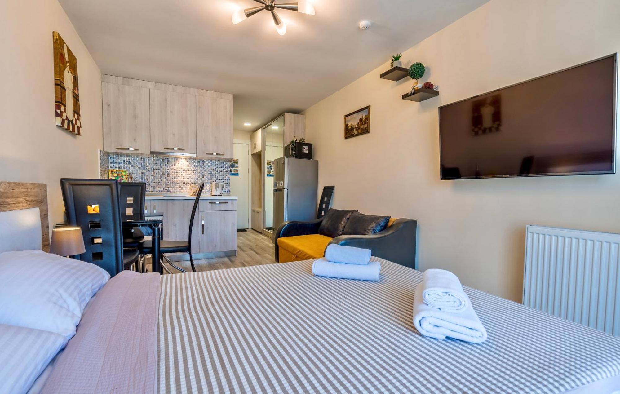 Gvc New Gudauri Apartments Loft Oda fotoğraf