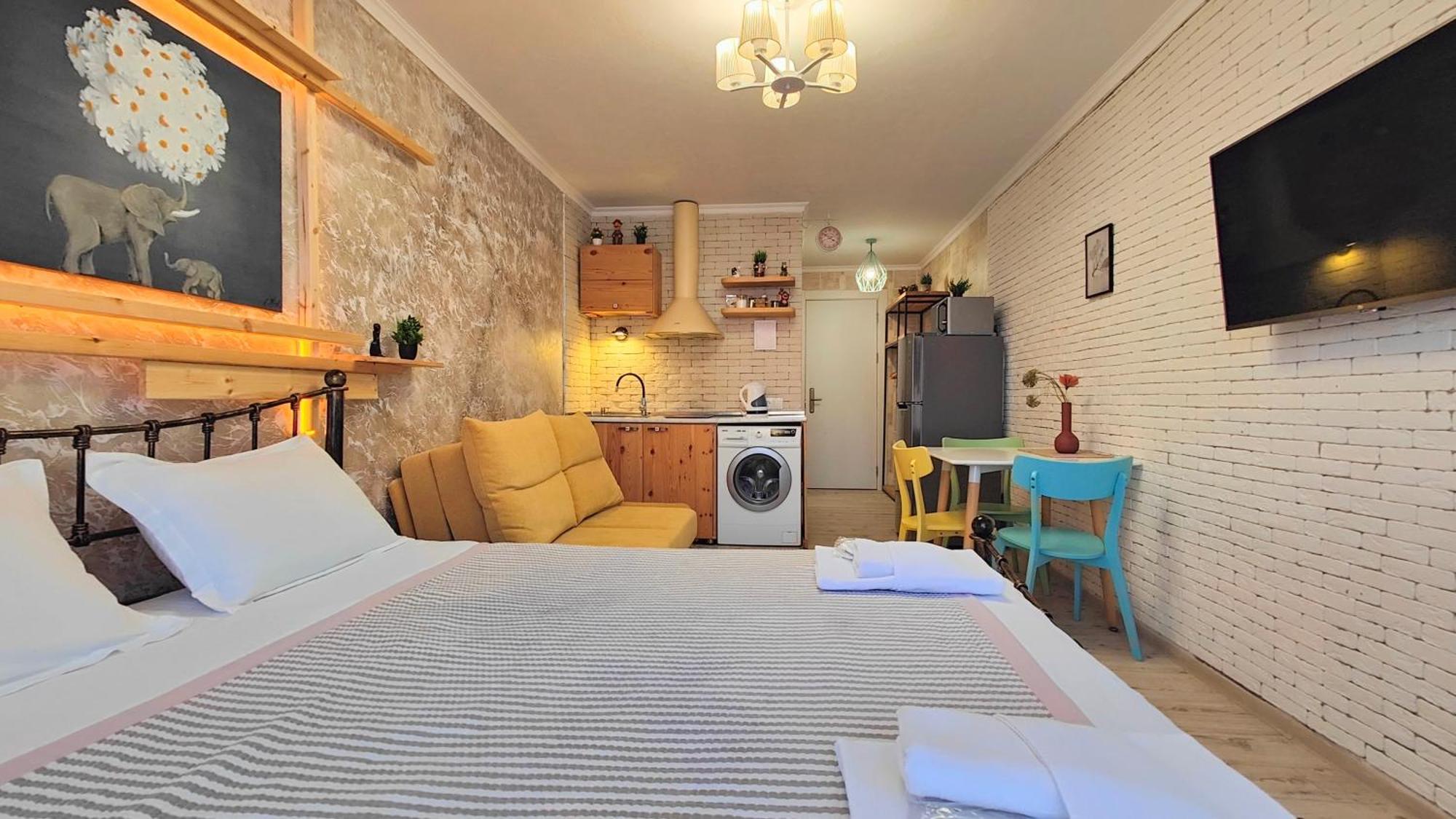 Gvc New Gudauri Apartments Loft Oda fotoğraf